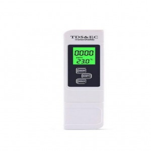 Akvaryum İletkenlik Ölçer Tds & Ppm Tds Metre Lcd Ekran Osmos Su Hazırlama ( Unichrome )