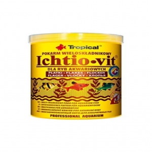 Tropical L Ichtio-vit 100ml 20gr Pul Balık Yemi Food