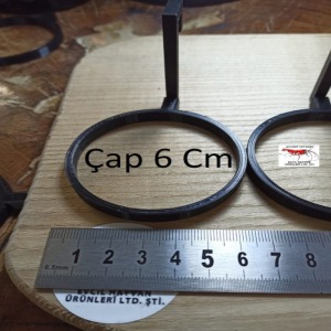 6 Cm Çap 10 Cm Yükseklik Wabikusa - Kokodema Ball Askısı 1 Adet - 3D Dıy